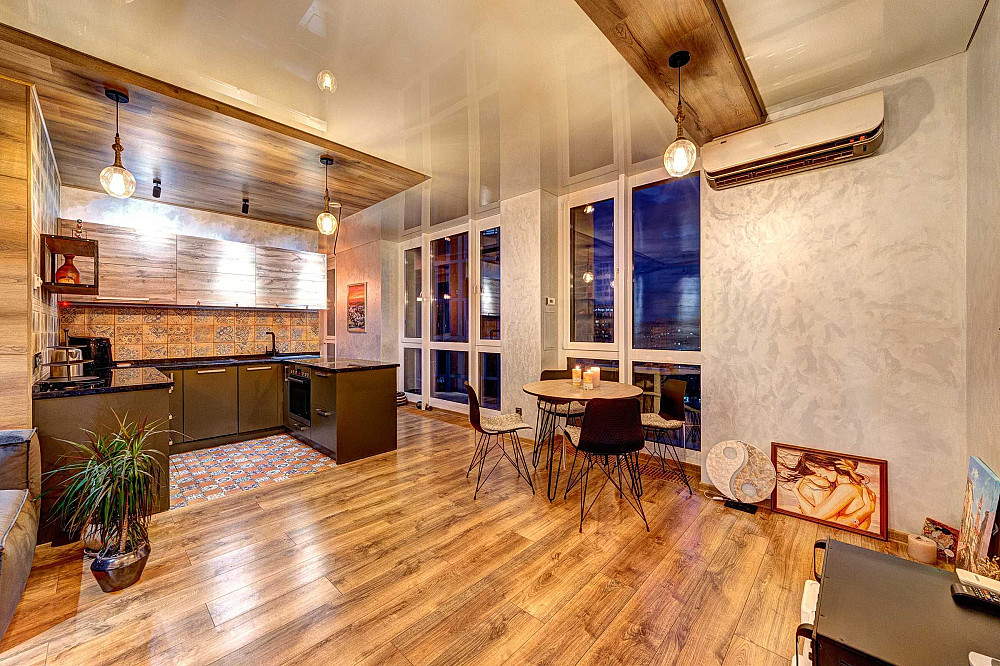 Аренда 2-ком 75 м² с авторским ремонтом видовая на Днепр – ЖК Славутич Киев - изображение 2