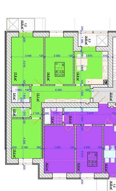 3к квартира! З виглядом на озеро. Івано-Франківськ - зображення 6