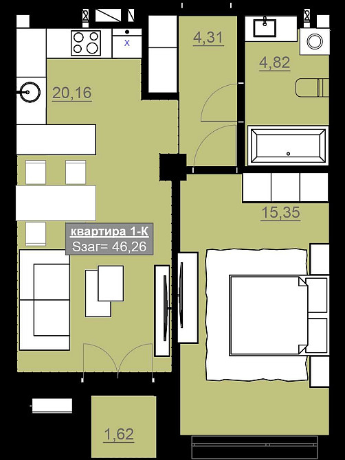 Продається квартира поруч залізничного вокзалу Івано-Франківськ - зображення 3