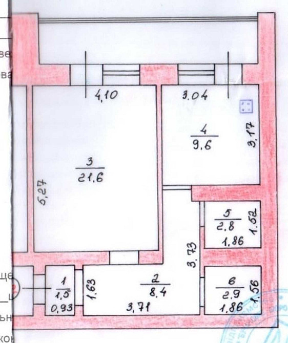 Простора квартира 56м2, Оформлення 2% Буча - зображення 7