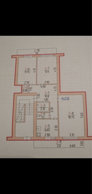Трьохкімнатна квартира Іршава - зображення 2