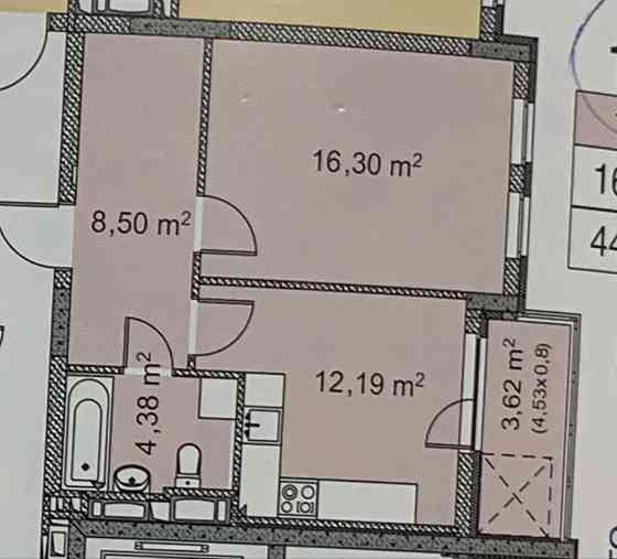 Продаж квартири ЖК «Нивки парк», 45 м2 Киев
