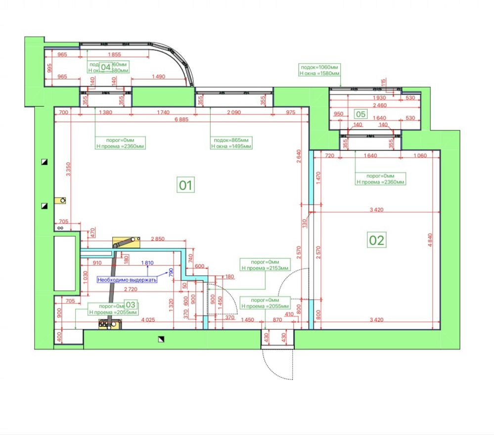 Продам 2 комн. квартиру, новострой дом МВД,, м. Победа, Алексеевка, NP Харків - зображення 6