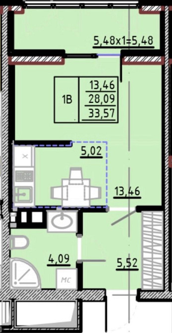 ЖК Модерн. 6 ст. Фонтана. Студия 34 м2. СУПЕР ЦЕНА и РАЙОН! Видно море Одесса - изображение 2