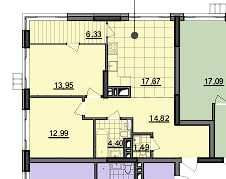 Продаж 2-кімнатної квартири в ЖК «Діброва Парк» Киев - изображение 1