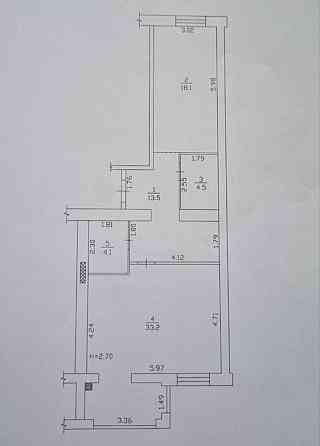 Продам 2к жк Щасливий 2 73,4 м2. Запорізьке шосе Дніпро