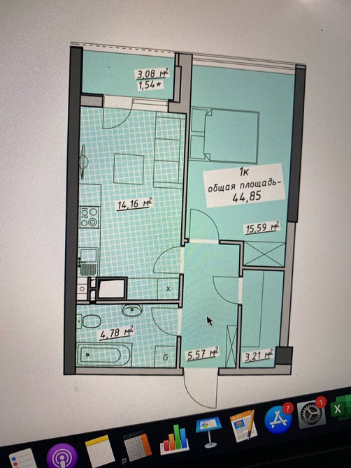 Продам‼️1комн‼️Терраса/Вид на море‼️Жк Атмосфера/Аркадия‼️Генуэзска Одесса - изображение 8