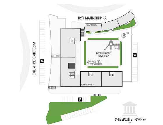 1-кімнатна квартира | GRAND HILLS | Ужгород, новобудова - GH 4.10 Ужгород