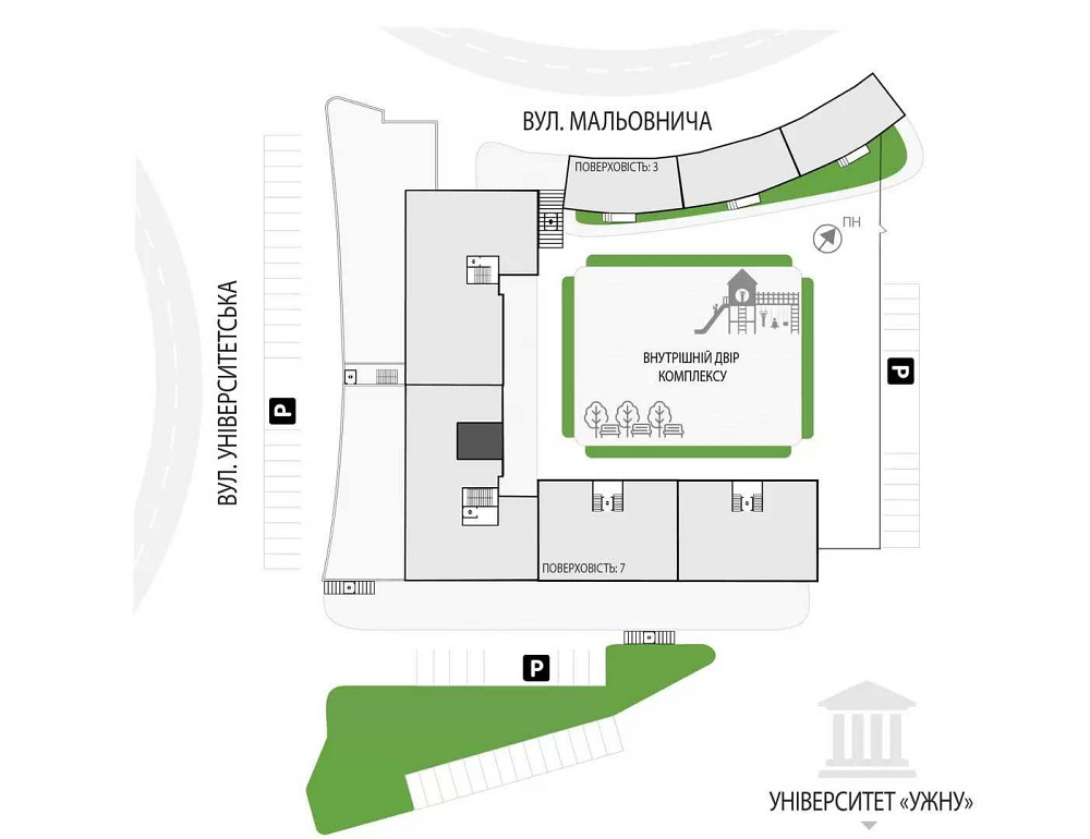 1-кімнатна квартира | GRAND HILLS | Ужгород, новобудова - GH 4.10 Ужгород - зображення 5