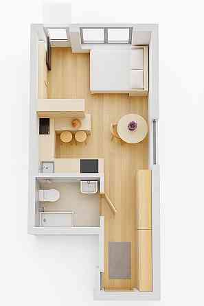 Пропонується квартира 22.2м2 у КБ "Моя Баварія" під чистову Петропавлівська Борщагівка