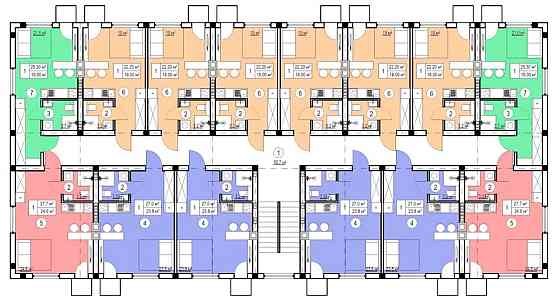 Пропонується квартира 22.2м2 у КБ "Моя Баварія" під чистову Петропавлівська Борщагівка