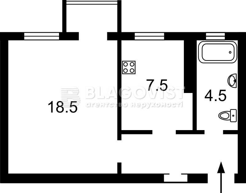 Метро Льва Толстого-7 хв Чикаленка 31Б Киев - изображение 3
