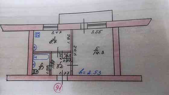 Продам 1-к квартиру 