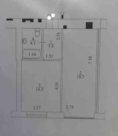 Продам нову 1-кімнатну квартира з сучасним ремонтом. Оформлення 2% Буча