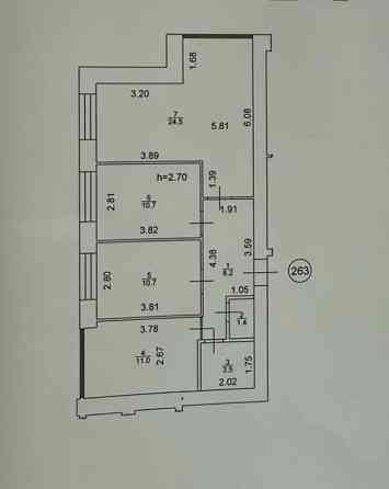 Продаж 3-х квартири в Ірпені, біля самого центру міста, Держ програми Ірпінь