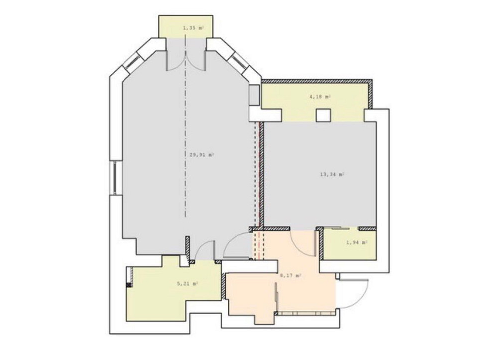 Без комісії. Оренда 2-кім. Затишний Центр. Кропивницького 12. Гулівер Киев - изображение 7