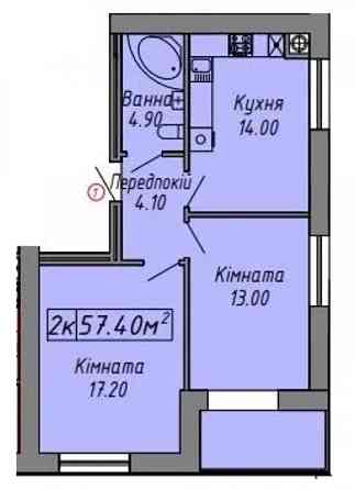 Двокімнатна квартира в ЖК у скандинавському стилі Івано-Франківськ