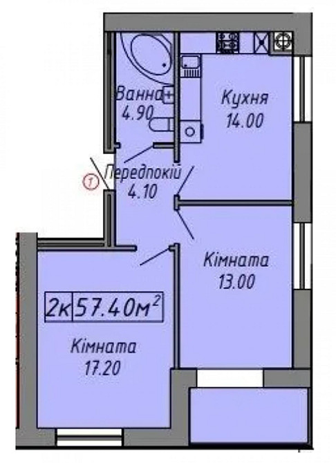 Двокімнатна квартира в ЖК у скандинавському стилі Івано-Франківськ - зображення 4