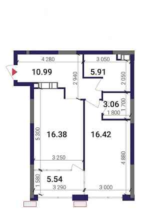 Переуступка Продаж 2-х кімнатної квартири в ЖК Грейт Great Киев