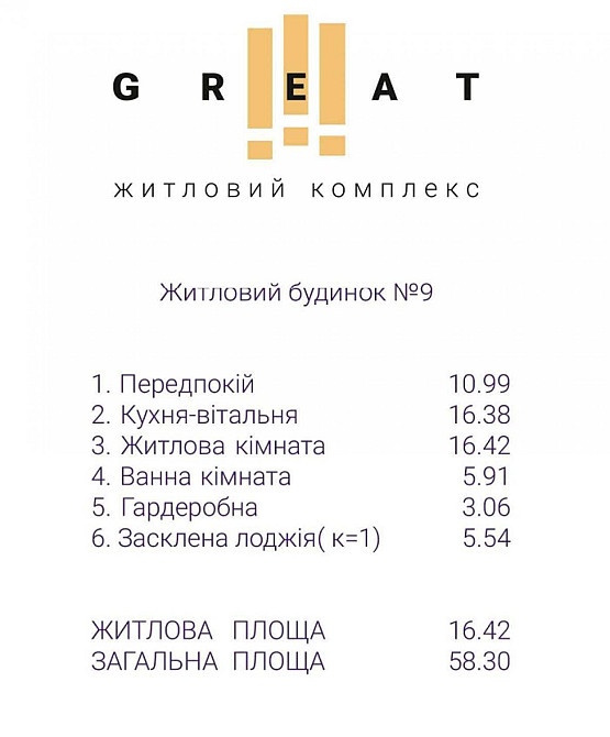 Переуступка Продаж 2-х кімнатної квартири в ЖК Грейт Great Киев - изображение 7