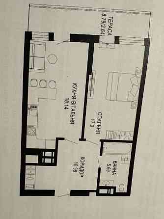 Продаж 1-кім. кв-ра. вул. Зелена новобудова в ЖК Вікінг Парк Львів