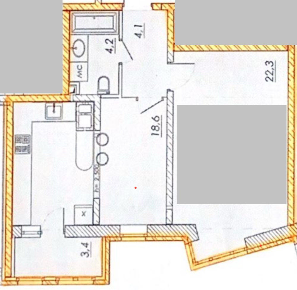 Выгодное предложение! Евродвушка в ЖК «Прохоровский квартал» Одеса - зображення 7