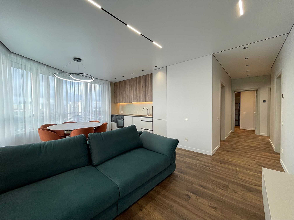 Оренда 2 к.кв. Ужгородський пр. 4, ЖК WHITE LINES, перша здача Київ - зображення 1