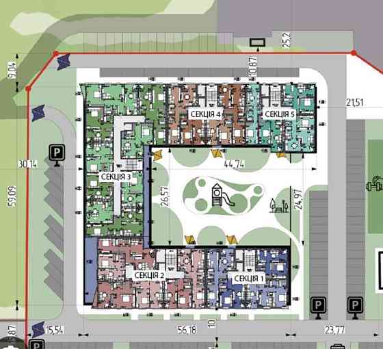 Продаж 1-к Квартири ЖК Галицький Рівне