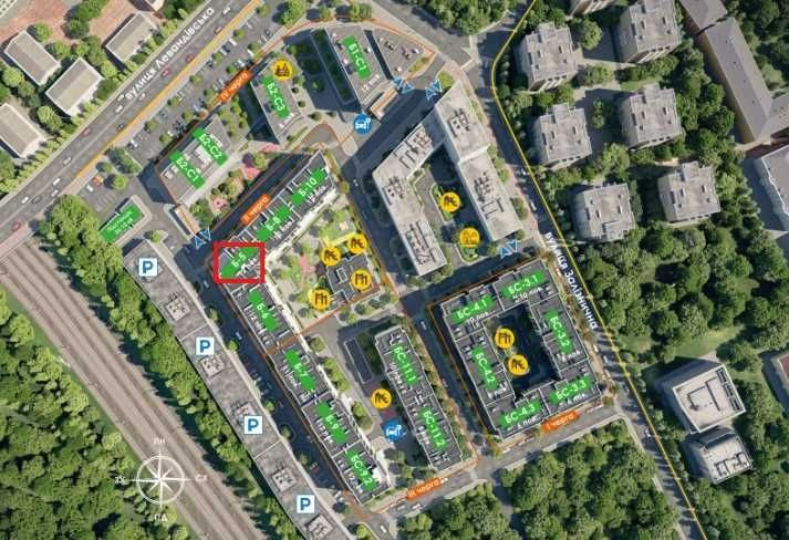 Продаж 2 кім квартири 80м2 ЖК Шенген, вул. Залізнична, м. Львів Львів - зображення 5