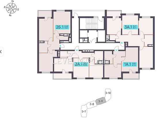 Простора 1-кім. квартира в еко-оазі Києва — ЖК "Теремки" Є-оселя до 3р Киев