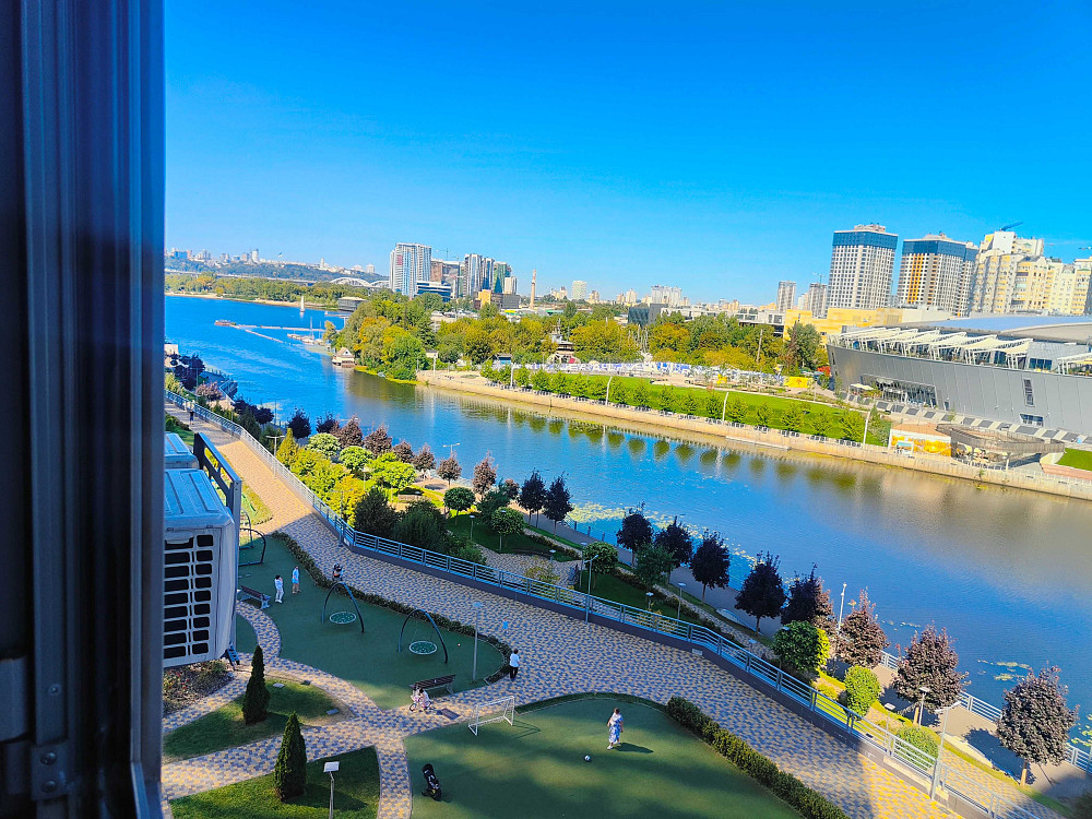 Продається 2-к квартира 90 м2 з краєвидом в елітному ЖК RiverStone Киев - изображение 1