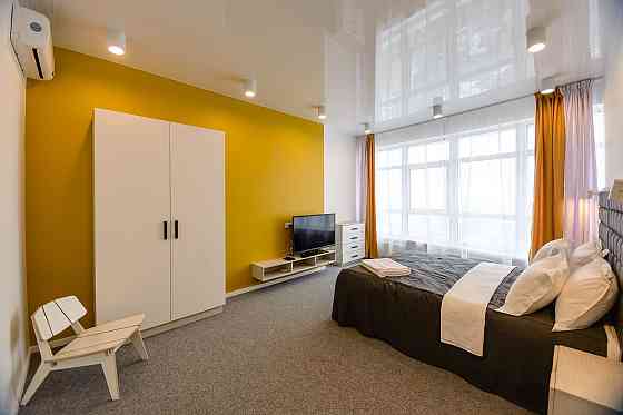 Оренда 2к смарт квартира на 33 поверсі без застави та депозиту Киев