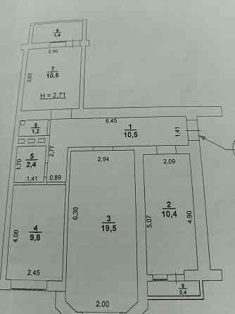 Продам 3 ком. кв. в новом заселенном  доме ул. Бочарова Одеса