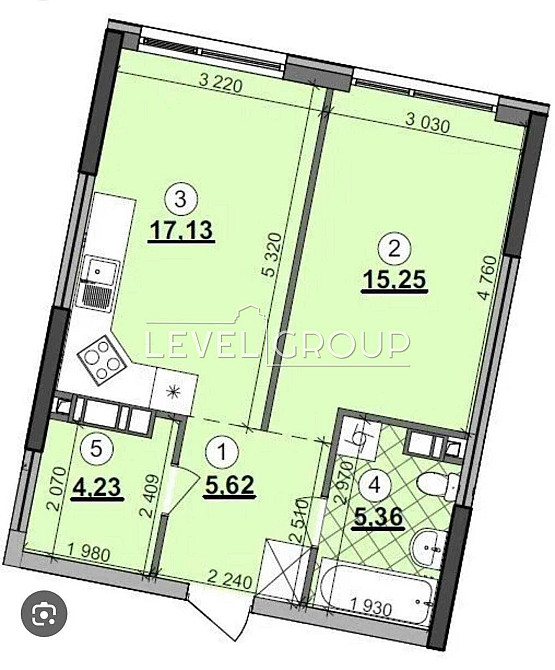 1-кімнатна з гарним видом в ЖК Грейт / Great (6 буд, видова) Киев - изображение 7