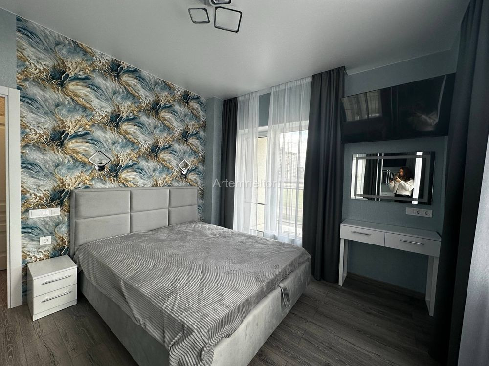 2 комнатная квартира Кадорр Сити 63 Жемчужина Краснова вид на ипподром Одеса - зображення 3