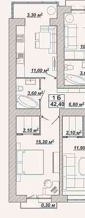 Княгинин! Квартира з великим балконом у центрі міста Івано-Франківськ