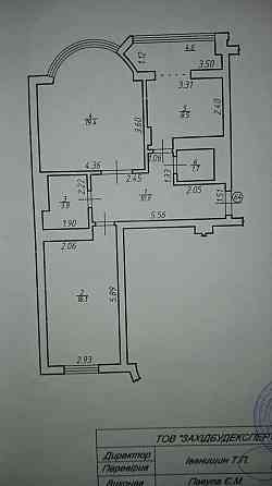 2кім з гарним плануванням, 65.3 м.кв +Кладова Івано-Франківськ