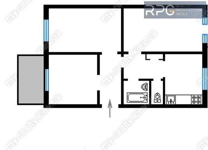 Продаж 3к квартири вул.Світличного 4а,Соломянському р-н Киев - изображение 2
