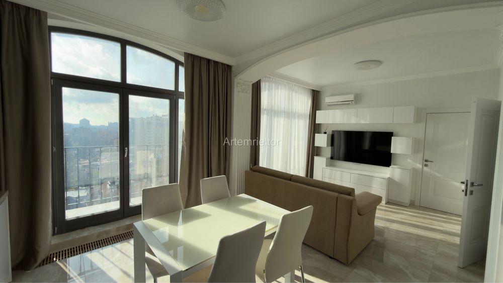 Граф на Азарова Францкзский бульвар/терраса вид на море 58м2 1 ком кв Одеса - зображення 3