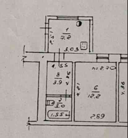 1 комн -27 метров.  Центр. Ремонт. Мебель. АГВ. ул. Раскидайловкая Одеса