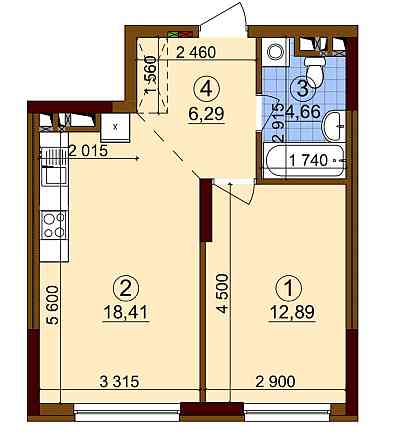 Квартира Варшавський 3, зданий будинок з генератором Власник, без % Киев