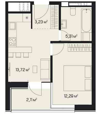 1-кімнатна біля Погулянки_60 500 дол_Без комісії Львів