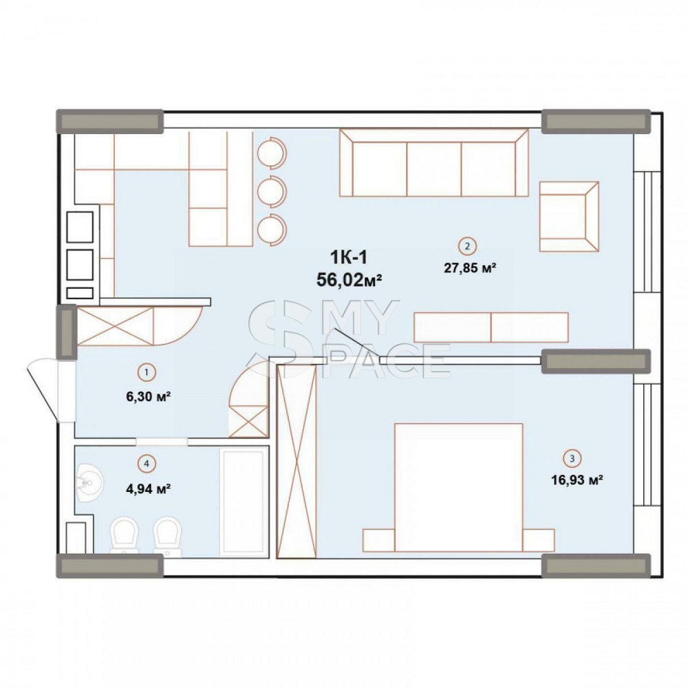 ЖК Edelweiss Едельвейз Печерськ КРАЩА пропозиція в ЖК. 57 м2 метро Київ - зображення 3
