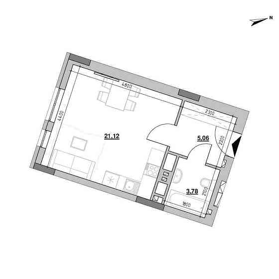 1 кімнатна квартира ЄОСЕЛЯ вул.Шевченка Центр БЕЗ КОМІСІЇ 1853 $ кв.м Львів