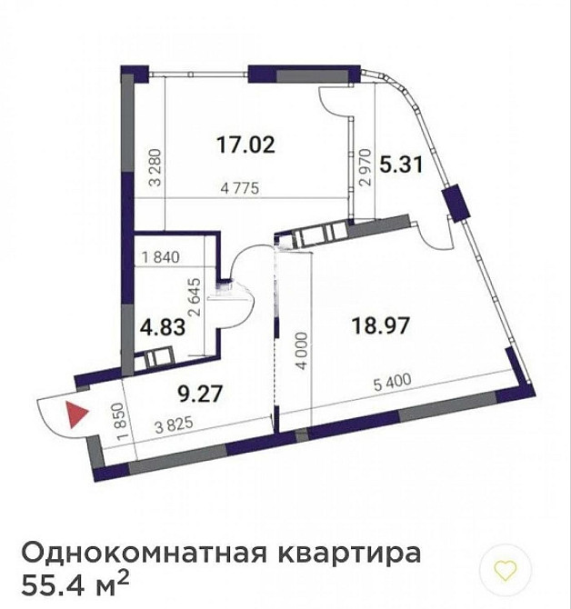 NEW! 2-кімнатна квартира 55 м² ЖК Great! Киев - изображение 2