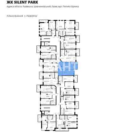 Продаж 1-кім в ЖК SILENT PARK, вул. Орлика. Львів
