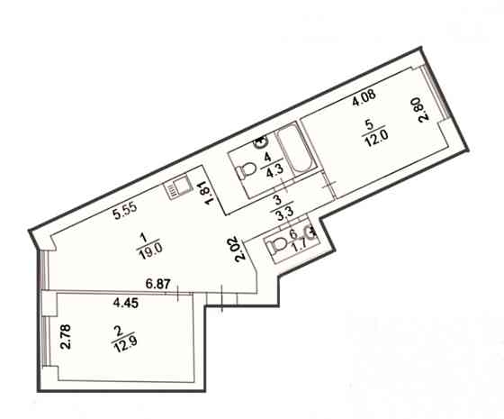 Найнижча ціна! Газ, документи! Бомбосховище! Ірпінь