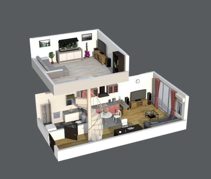 ‼️ ТОП-Смарт Квартира 21м2 ‼️ Два рівня • Висока стеля • Камін • Без % Святопетрівське (Києво-Свят.р-н) - зображення 3