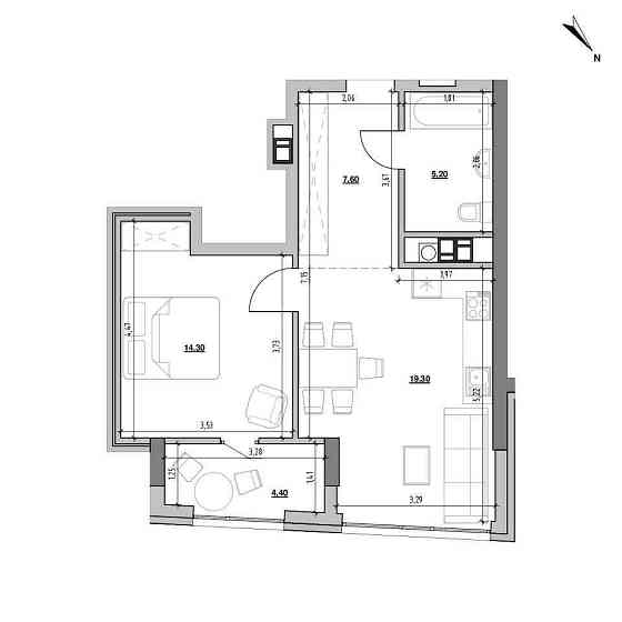 1 кімнатна квартира ЄОСЕЛЯ БЕЗ КОМІСІЇ вул.Ярославенка Львів