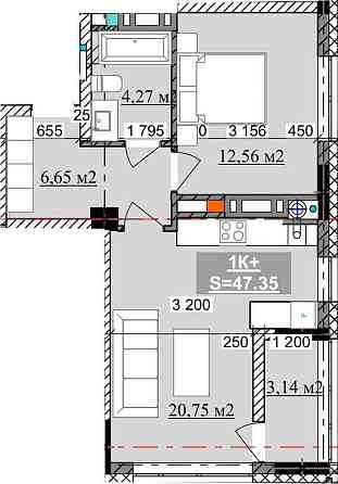 Видова на гори! ЖК Мілленіум! Крихівці